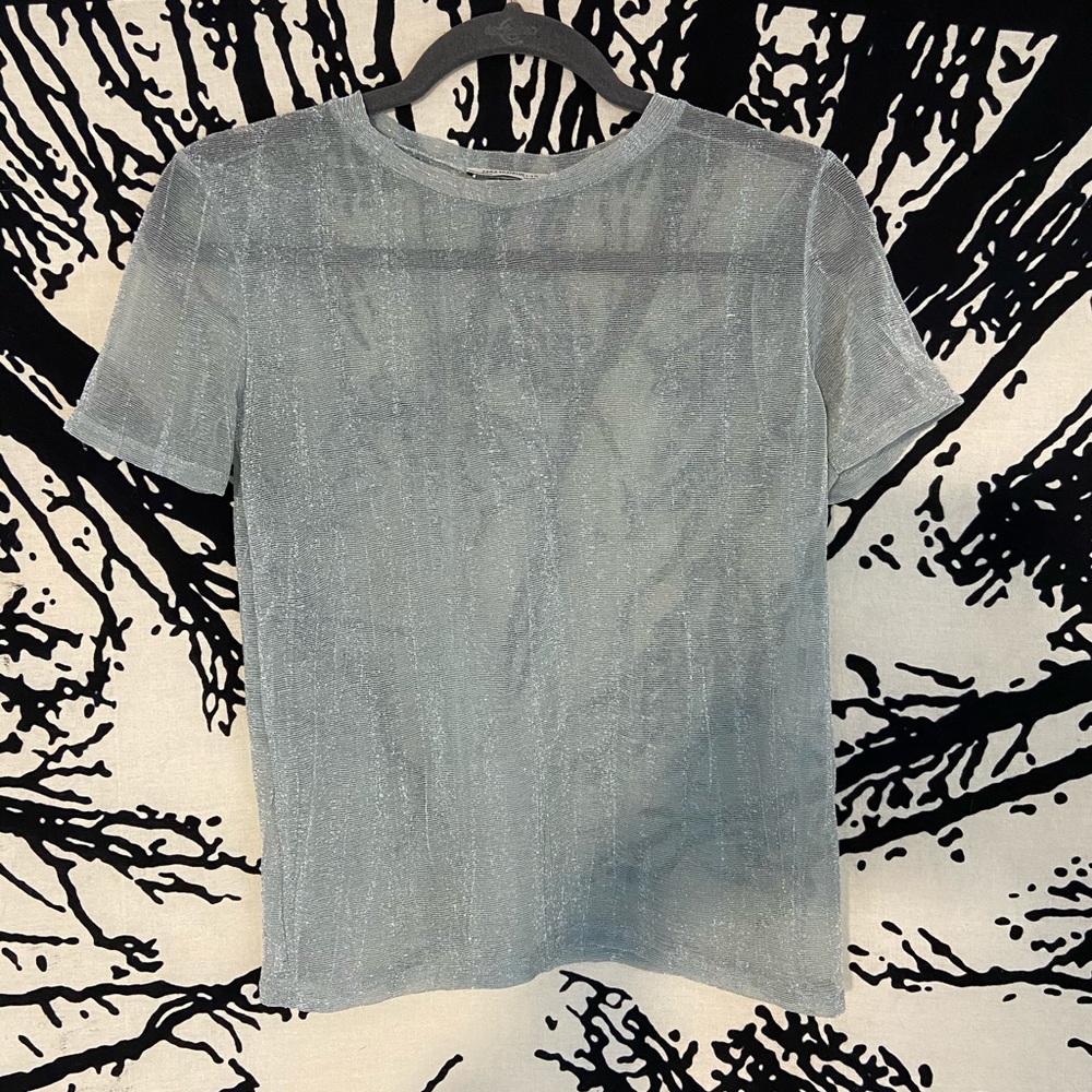 Zara | Sheer Blouse - Small